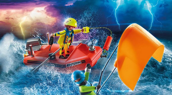 Playmobil 70144 Kitesurfer Rescue with Speedboat – Novedad 2021 playmobil 70144 kitesurfer rescue with speedboat