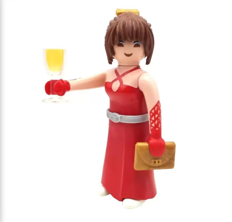 playmobil 70149v3 woman in party playmobil 70149v3 woman in party