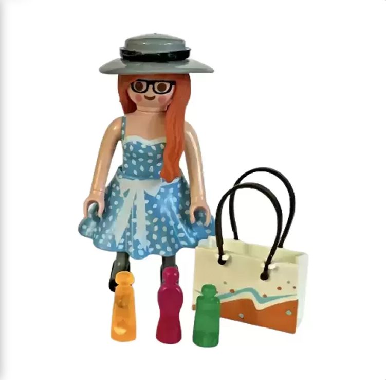 playmobil 70149v5 shopping girl redhead playmobil 70149v5 shopping girl redhead