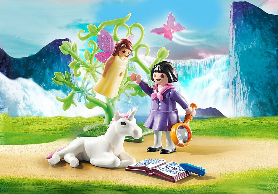 playmobil 70379 fairy researcher playmobil 70379 fairy researcher