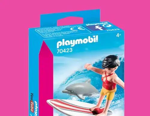 Playmobil 70423 Surfer with dolphin playmobil Playmobil 70423