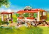 playmobil 70510 pony shelter with mobile home