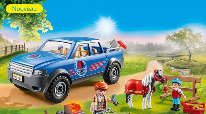 playmobil 70518 mobile farrier