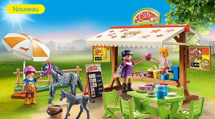 playmobil 70519 pony cafe