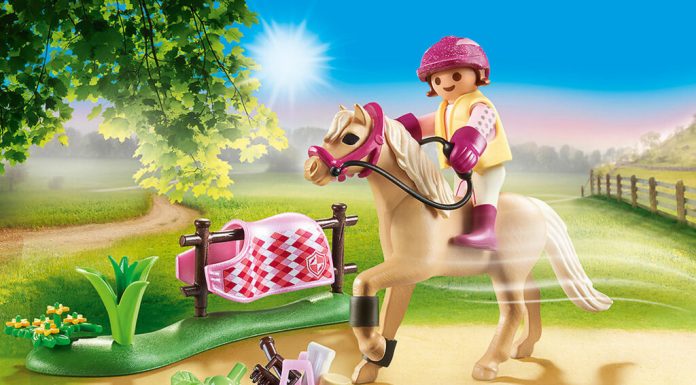 playmobil 70521 collectible german riding pony