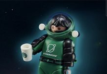 playmobil 70526 kor leo astronaut starbucks