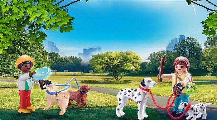 playmobil 70530 puppy playtime carry case