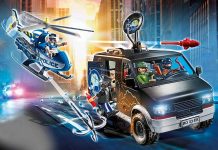 Playmobil 70575 Helicopter Pursuit with Runway Van – Novedad 2021 playmobil 70575 helicopter pursuit with runway van