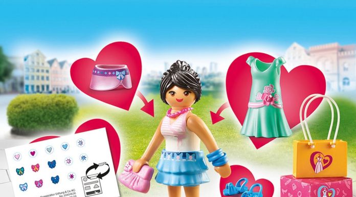 playmobil 70596 shopping trip