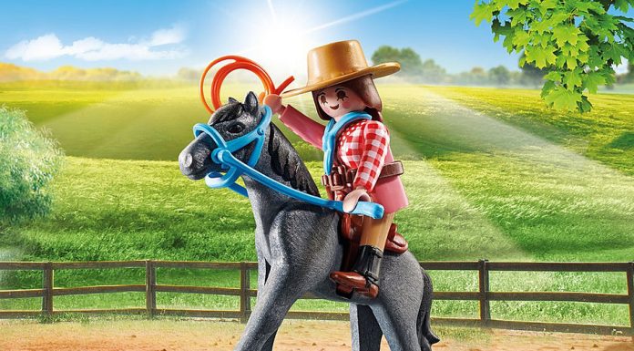 playmobil 70602 western horseback ride