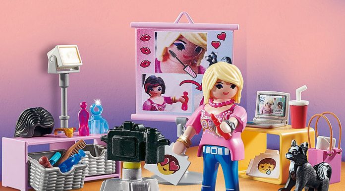 playmobil 70607 gift set social media star