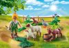 playmobil 70608 gift set female farmer with animals
