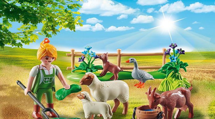 Playmobil 70608 Gift set “Female Farmer with animals” – Novedad 2021 playmobil 70608 gift set female farmer with animals