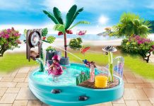 playmobil 70610 small pool with water sprayer