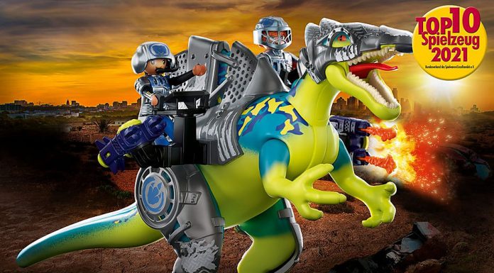 Playmobil 70625 Spinosaurus: Double Defense Power – Novedad 2021 playmobil 70625 spinosaurus double defense power