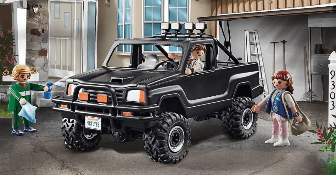 playmobil 70633 back to the future marty s pickup truck