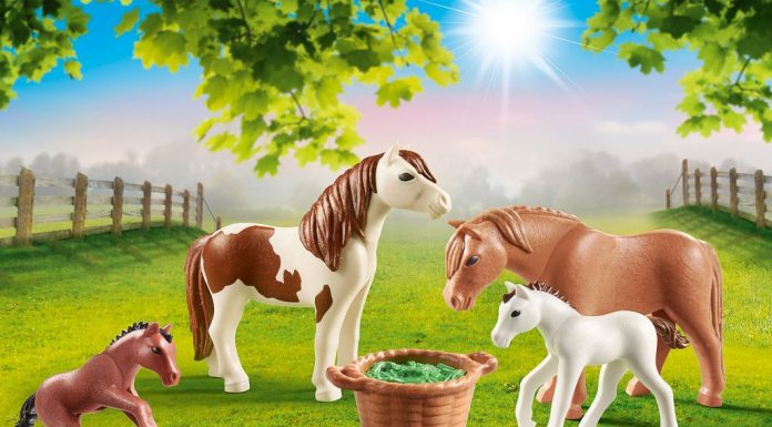 Playmobil 70682 Ponies with Foals – Novedad 2021 playmobil 70682 ponies with foals