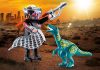 playmobil 70693 duopack velociraptor with dino catcher