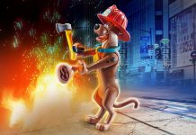 Playmobil 70712 SCOOBY-DOO! Collectible Firefighter Figure – Novedad 2021 playmobil 70712 scooby doo collectible firefighter figure