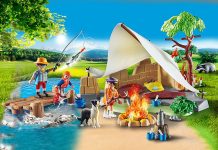 playmobil 70743 family camping adventure