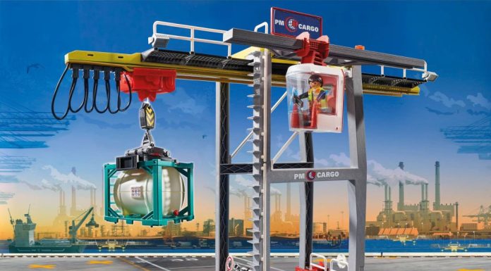 Playmobil 70770 Cargo Crane with Container – Novedad 2021 playmobil 70770 cargo crane with container