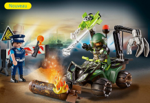 playmobil 70817 starter pack police hazard training