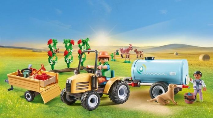 Playmobil 71442 Tractor con remolque – Novedades 2024 playmobil 71442 tractor with trailer and water tank