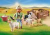 playmobil 71444 young shepherd with flock of sheep