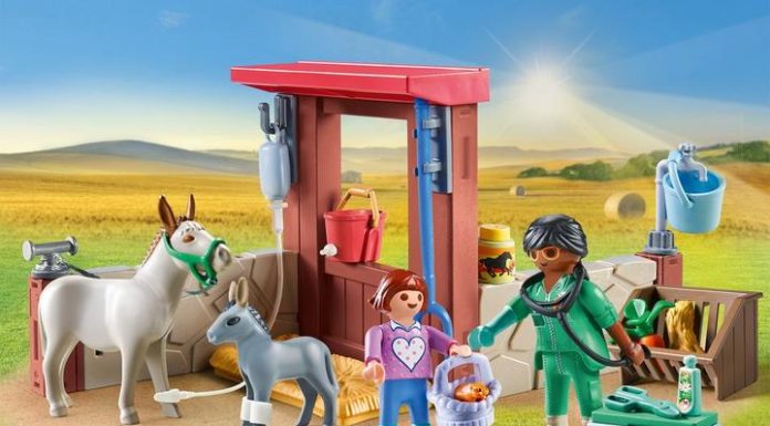 Playmobil 71471 Misión veterinaria – Novedades 2024 playmobil 71471 veterinary mission with the donkeys