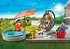 playmobil 71476 splashing fun at home living house