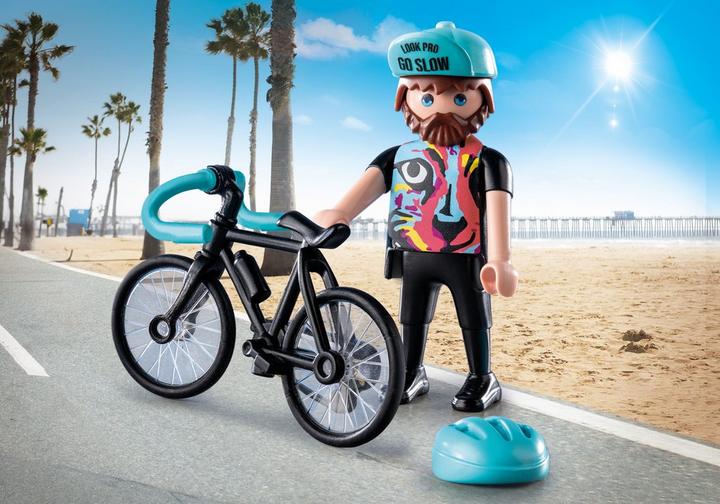 Playmobil coches de carreras 71478 Ciclista de carreras Paul 71478 2024 El Mundo Click