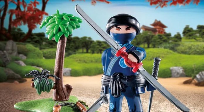 playmobil 71481 equipped ninja