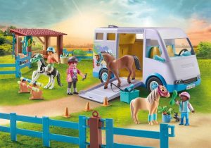 Playmobil Colegios Playmobil: todas las referencias (aulas, profes y alumnos) 17 Playmobil Escuela equitación móvil Novedades