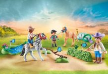 playmobil 71495 pony tournament