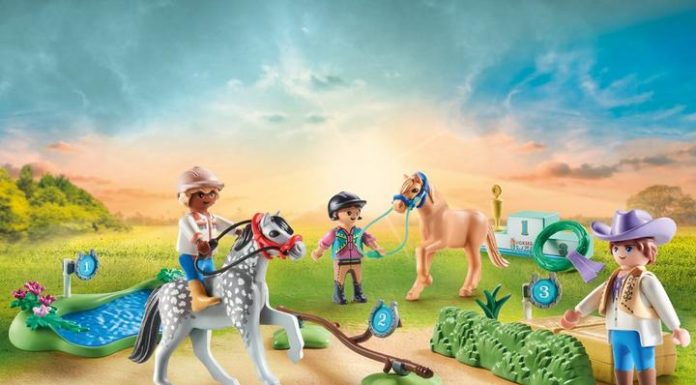 playmobil 71495 pony tournament