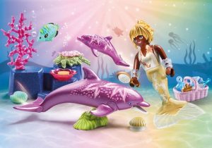 Playmobil Sirenas Playmobil: Todas las Referencias del Mundo Submarino 16 Playmobil Sirena con delfines Novedades