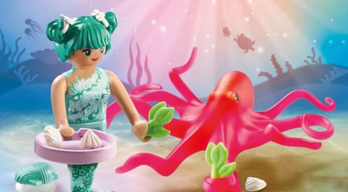 Playmobil 71503 Tritón cambia de color – Novedades 2024 playmobil 71503 merman with colour changing octopus