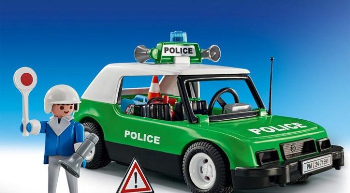 playmobil 71591 classic police car