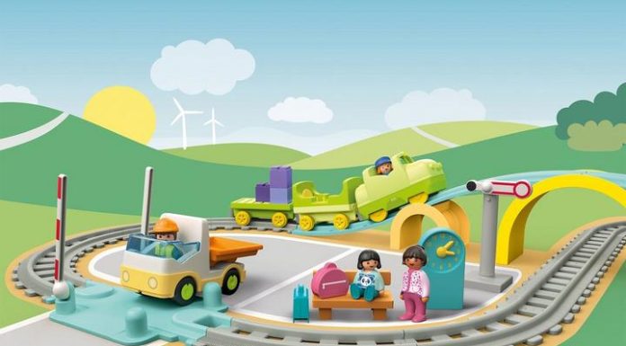 playmobil 71593 1 2 3 train avec passagers
