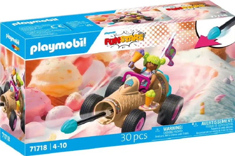 Playmobil coches de carreras 71718 71718 Racing Ice Cream Cone Novedades 2025 El Mundo Click