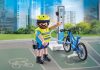 playmobil 71732 bicycle police officer