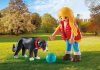 playmobil 71738 young girl and her mountain dog