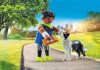 playmobil 71740 jogger with border collie