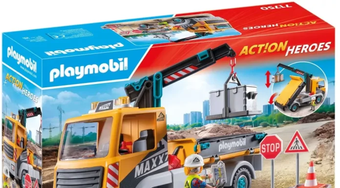 Playmobil 71750 Camión Grúa con Obrero – Novedades 2025 – El Mundo Click playmobil 71750 crane truck with worker