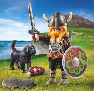 Playmobil Vikingos Playmobil: todas las referencias (drakkar y guerreros) 14 Playmobil Vikingo con Perro Guardián Novedades