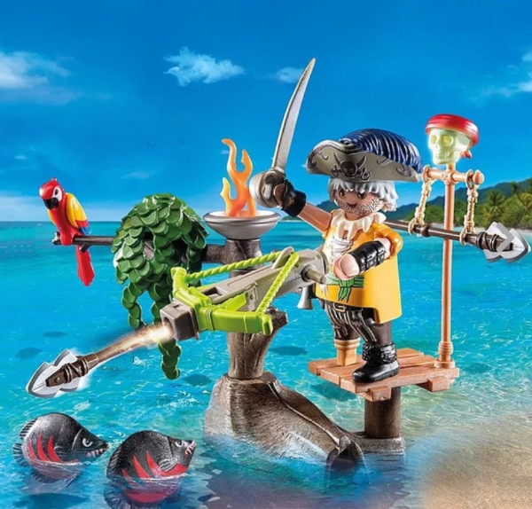 Playmobil piratas 71795 71795 Pirata con Ballesta Novedades 2025 El Mundo Click