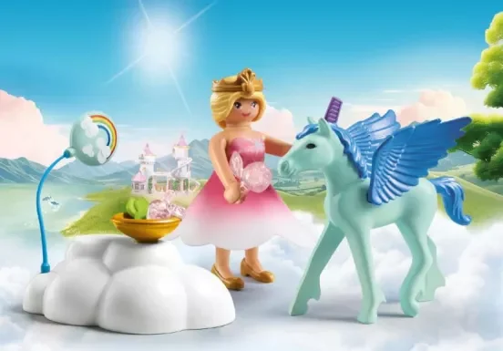 Playmobil 71802 Princesa con Pegaso – Novedades 2025 – El Mundo Click playmobil 71802 princess with pegasus
