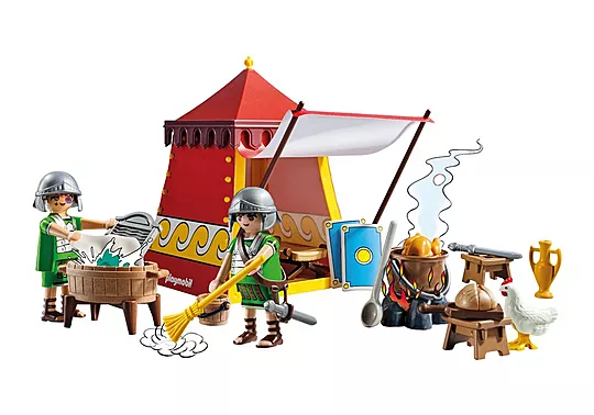 playmobil 71829 roman legionaries tent