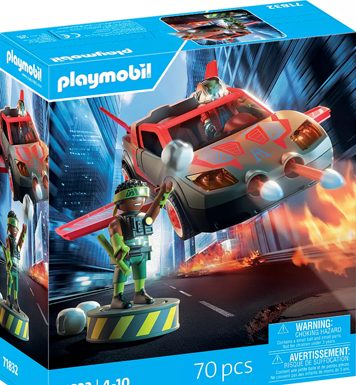 playmobil 71832 superhero with vehicle