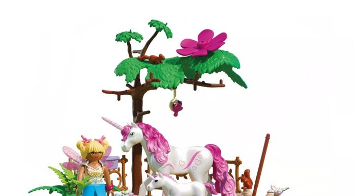 playmobil 71839 magical unicorn stable